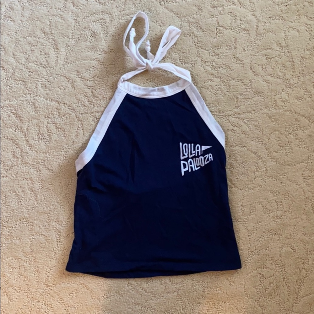 Halter Lollaplaooza top